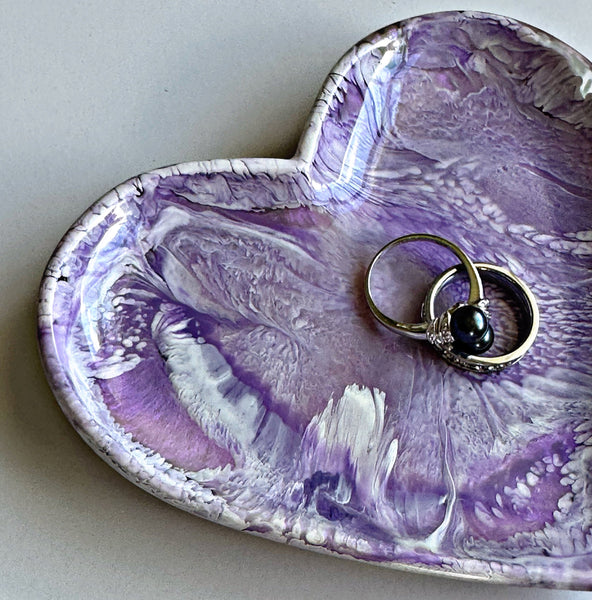 Heart Shaped Ring Dish