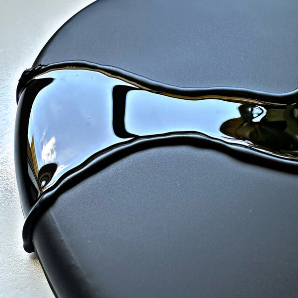 "MIDNIGHT HORIZON" - Circular Wall Art