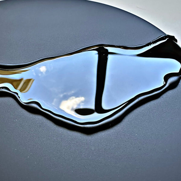 "MIDNIGHT HORIZON" - Circular Wall Art