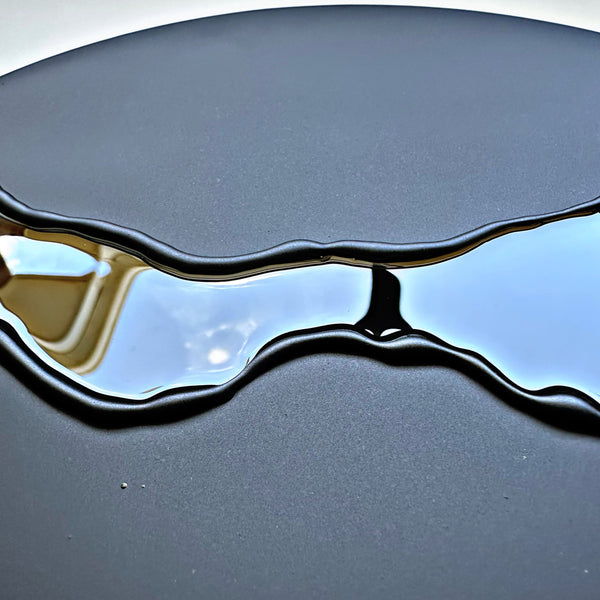 "MIDNIGHT HORIZON" - Circular Wall Art