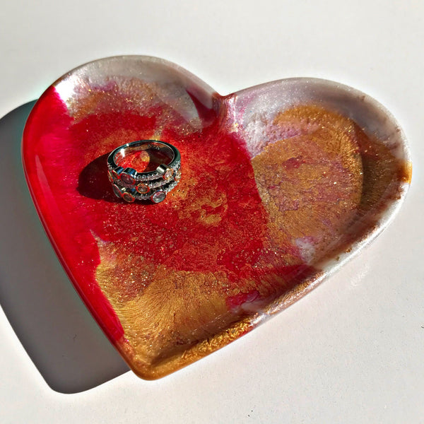 Heart Shaped Trinket Dish